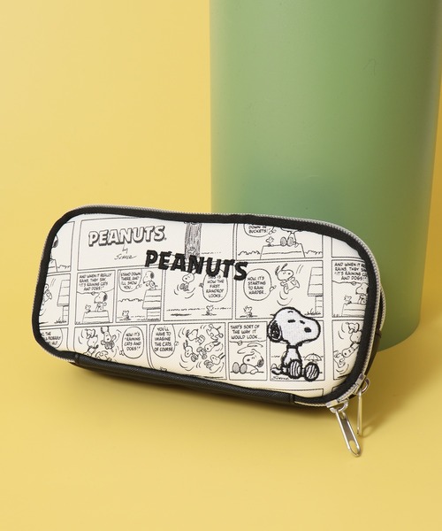 PEANUTS コミックプリント ポーチ SNOOPY（スヌーピー） ポーチ SNOOPY合皮コミック柄多機能ポーチ