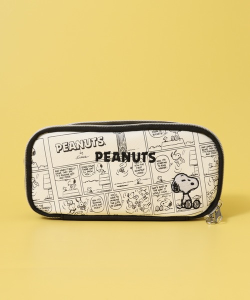 SNOOPY（スヌーピー） ポーチ SNOOPY合皮コミック柄多機能ポーチ