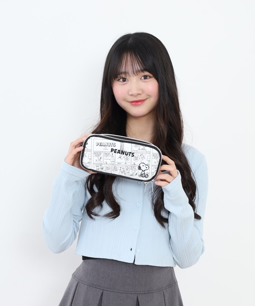 SNOOPY（スヌーピー） ポーチ SNOOPY合皮コミック柄多機能ポーチ