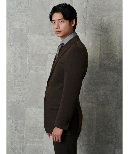 JOSEPH スーツ ダークブラウン　サイズ46 最高スーツ／ウォッシャブル／NON IRON／ストレッチ／2つボタン