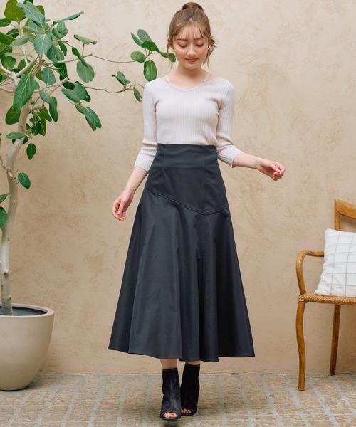 「NOELA」 スカート M グレー レディース_画像4