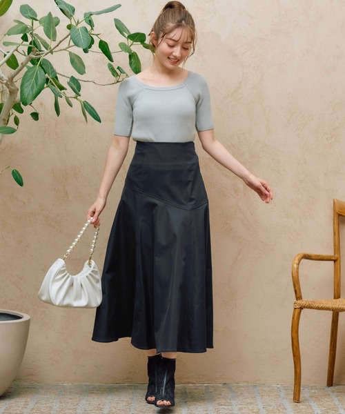 「NOELA」 スカート M グレー レディース_画像7