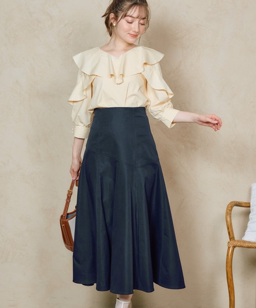 「NOELA」 スカート M グレー レディース_画像8