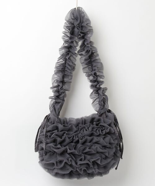 「moment+」 ショルダーバッグ FREE チャコールグレー レディース_画像2