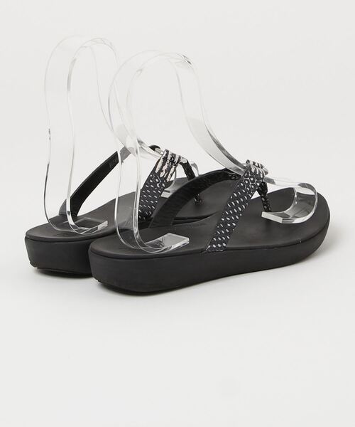 「fitflop」 フラットサンダル 37 ブラック レディース_画像2
