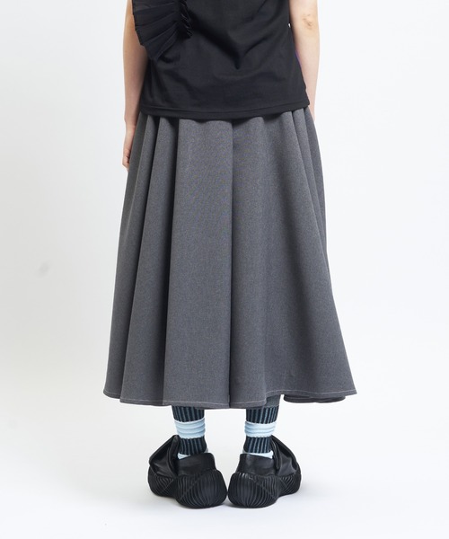 ワイドパンツ パンツ トロフレアパンツ レディース メンズの画像