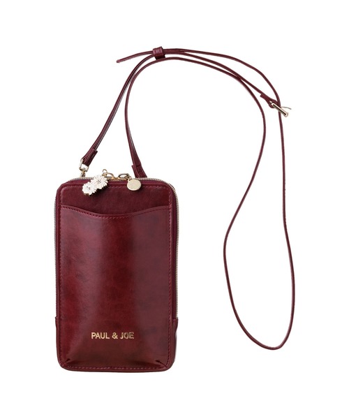 「PAUL&JOE」 ショルダーバッグ FREE レッド レディース_画像9