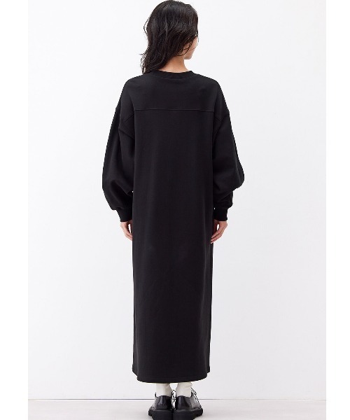 「Live in comfort」 長袖ワンピース 3L ブラウン レディース_画像9