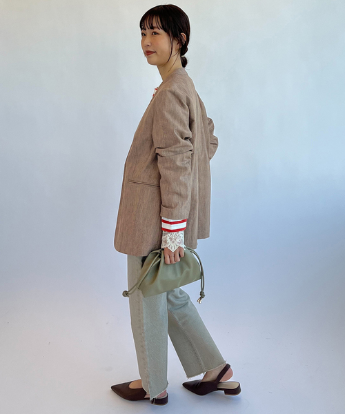 SLOBE IENA（スローブイエナ） ジャケット ノーカラージャケット