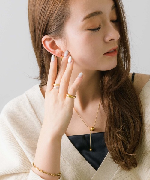 「muku」 ネックレス 45 シルバー レディース_画像6