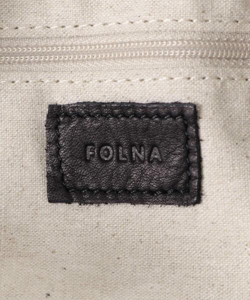 ボストンバッグ Folna　ソフトレザーボストンバッグ レディースの画像