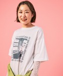 tシャツ 袖レースレイヤード長袖T 64548...の詳細画像5