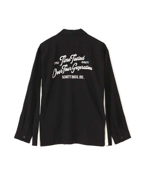 「schott」 長袖シャツ X-LARGE グレー メンズの画像