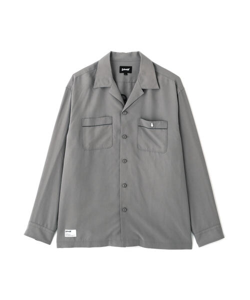 「schott」 長袖シャツ X-LARGE グレー メンズの画像