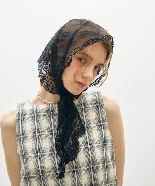 full/fill. ストール マフラー tulle lace scarf / チュールレース