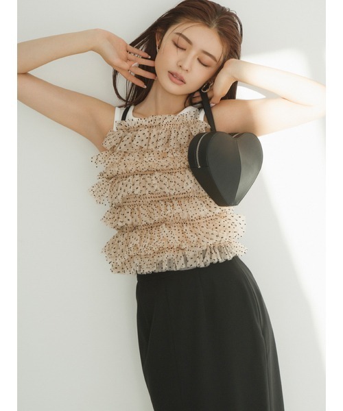 「LILY BROWN」 スカート 0 レッド レディース_画像5