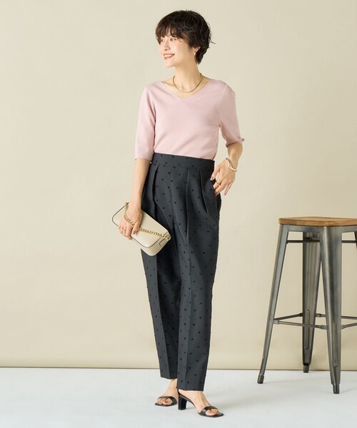 「NOLLEY'S」 パンツ 38 ブラック レディースの画像