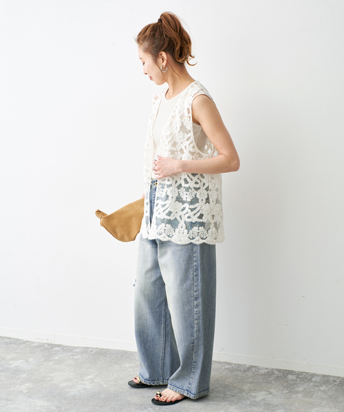 Spick＆Span（スピック アンド スパン） ベスト ジレ 「新色有り