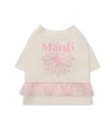犬 服 PET TSHIRT FLOWERMA...の詳細画像4