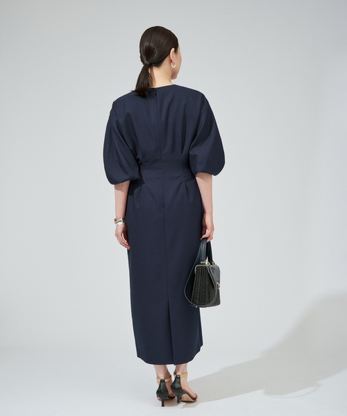 極美品　VERMEIL par iena ウエストシェイプ　ワンピース VERMEIL par iena（ヴェルメイユパーイエナ） ワンピース 「一部WEB