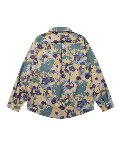 「HOOK」 長袖シャツ X-LARGE パープル メンズ_画像9