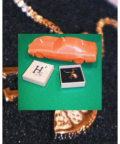 HUF（ハフ） ネックレス「MIDNIGHT ORGANIC コラボ」 O/S ゴールド 