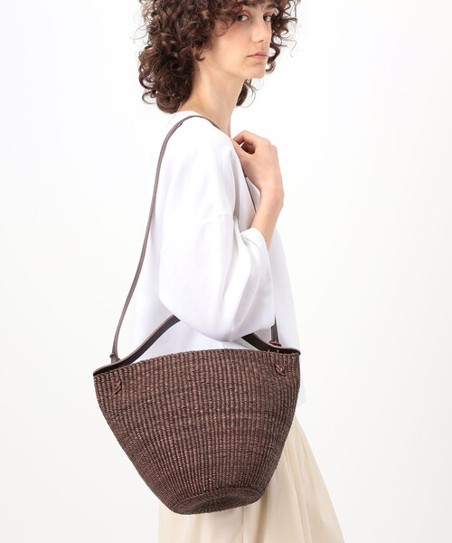 かごバッグ カゴバッグ INES BRESSAND MEDIUM BELL 2-wayバッグの画像