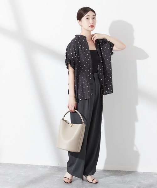 「journal standard L'essage」 半袖ブラウス FREE ブラウン レディース_画像8