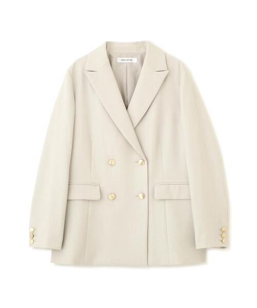 【美品】NATURAL BEAUTY BASIC ジャケット　ベージュ　M NATURAL BEAUTY BASIC（ナチュラルビューティーベーシック