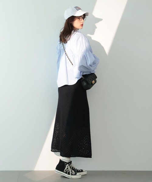 「saloon」 長袖シャツ FREE ピンク レディース_画像8