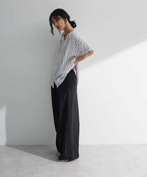 「Green Parks」 「chocol raffine robe」半袖ブラウス FREE ホワイト レディース_画像5