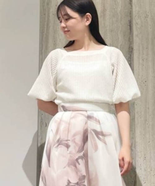 「CELFORD」 半袖ニット ONE SIZE ピンク レディース_画像2