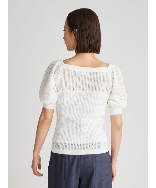 「CELFORD」 半袖ニット ONE SIZE ピンク レディース_画像8