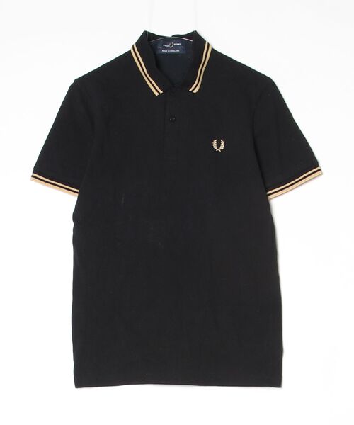 FRED PERRY（フレッドペリー） 半袖ポロシャツ 36 ブラック メンズ