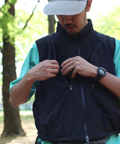 ベスト ジレ Snow Peak / Peltier Cooling Device Vest ペルチェ冷却ベスト ファン付き ハイブリッドベストの画像