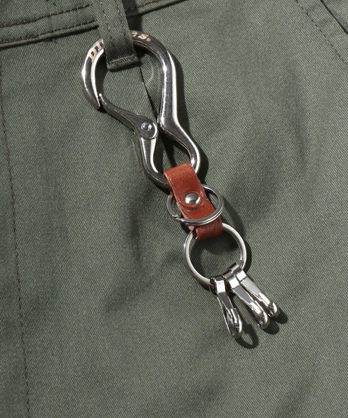 Dickies（ディッキーズ） キーホルダー 本革 ダルマカラビナ