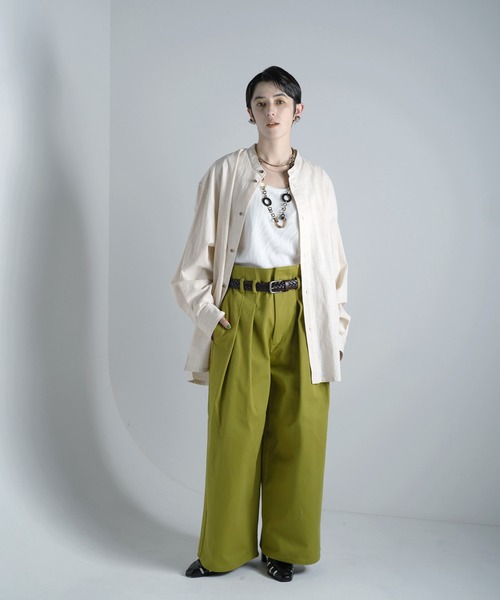 「Aphlotus」 チノパンツ LARGE レッド メンズ_画像3