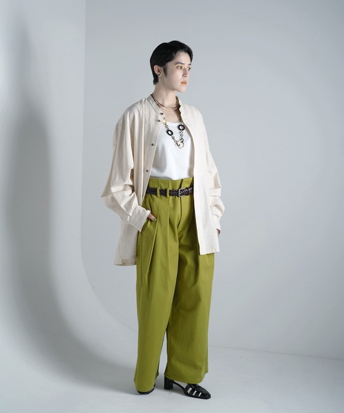 「Aphlotus」 チノパンツ LARGE レッド メンズ_画像5