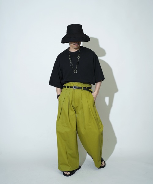 「Aphlotus」 チノパンツ LARGE レッド メンズ_画像8