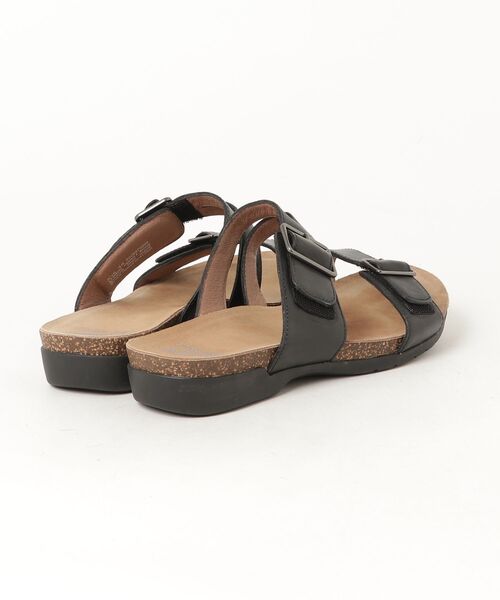 「dansko」 フラットサンダル 36 ブラック レディース_画像2