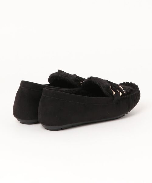「Bridget Birkin」 モカシンシューズ S グレー レディース_画像2