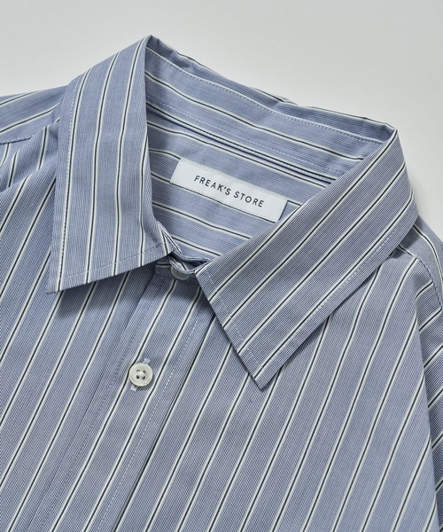 「FREAK'S STORE」 半袖シャツ MEDIUM ブルー メンズ_画像3