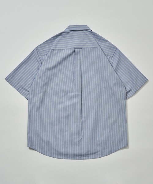 「FREAK'S STORE」 半袖シャツ MEDIUM ブルー メンズ_画像8