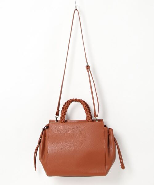 「SMIR NASLI」 2WAYバッグ 9 ブラウン レディース_画像5