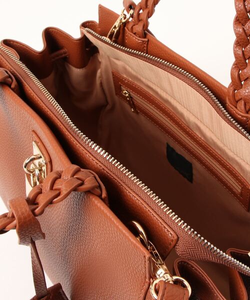 「SMIR NASLI」 2WAYバッグ 9 ブラウン レディース_画像8