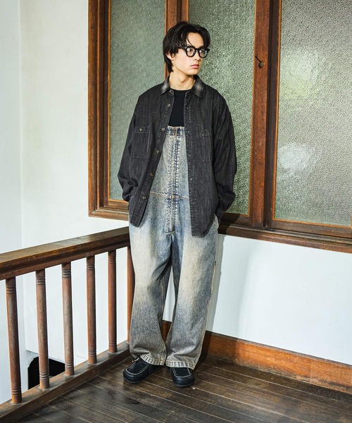 niko and…（ニコアンド） オーバーオール サロペット Denim Work