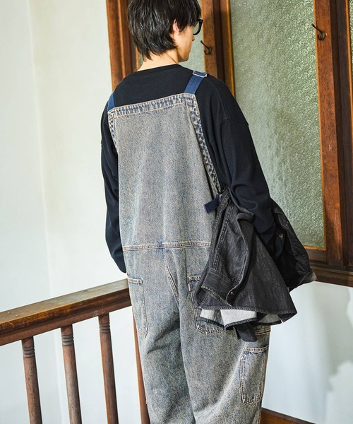 niko and…（ニコアンド） オーバーオール サロペット Denim Work