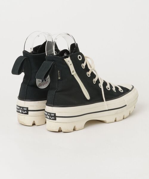 「CONVERSE」 ハイカットスニーカー 23.5cm ネイビー レディース_画像2