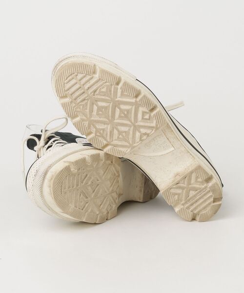「CONVERSE」 ハイカットスニーカー 23.5cm ネイビー レディース_画像3