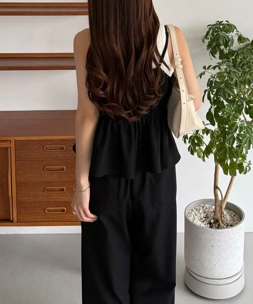 「callautia」 セットアップ MEDIUM グレー レディース_画像4